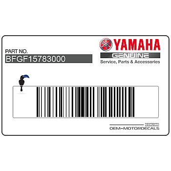 Autocollant de garde-boue avant