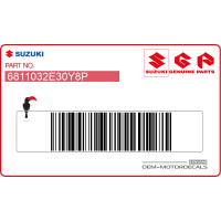 SUZUKI Tankstickerset 68110-32E30-Y8P