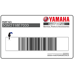 Pegatina de carenado del marco