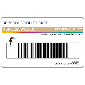 Seitenverkleidung Aufkleber, Linke Seite