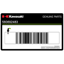 Kontpaneel sticker, rechterkant