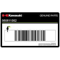 KAWASAKI Pegatina para panel lateral, lado izquierdo 56061-1562