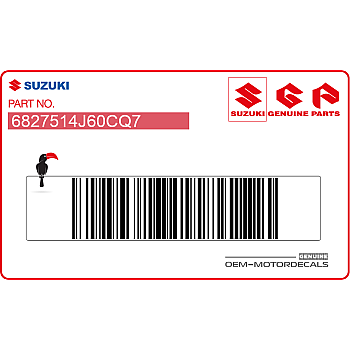 Naklejka na przednią owiewkę (czasza), prawa strona