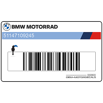 Kontpaneel sticker, linkerkant