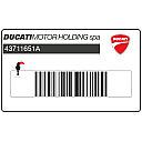 Front cowling decal