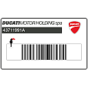 Tail cowl decal, right side
