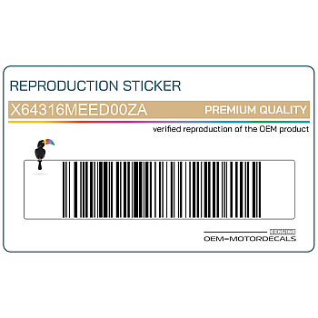 Naklejka na osłonę boczną