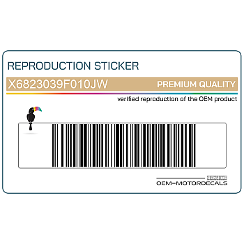 Pegatina para panel lateral, lado izquierdo