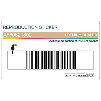 Framecover sticker, rechterkant