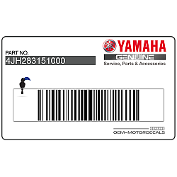 Naklejka emblemat na przedniej owiewce