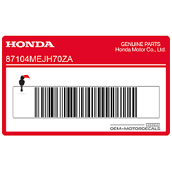 Emblemat skrzydło Honda na zbiorniku, lewa strona