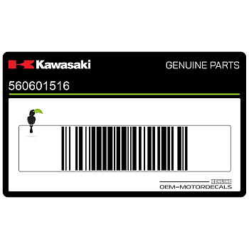 Calcomanía de tapa lateral, lado derecho