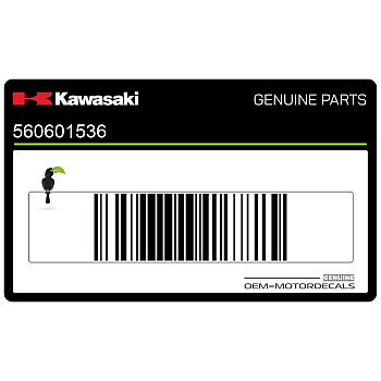 Calcomanía de cubierta del radiador, lado derecho