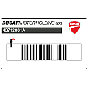 Multistrada 1100-Emblem an der Seitenverkleidung