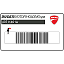 1000DS S sticker op kuip voor