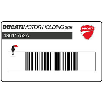 Sticker emblème cache de cadre Multistrada 1200