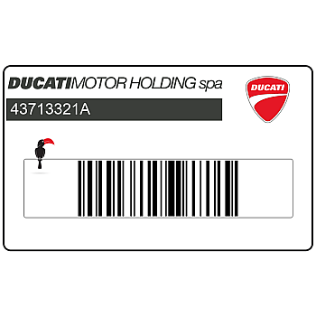 Décalcomanie Ducati Safety Pack de fourche, côté droit