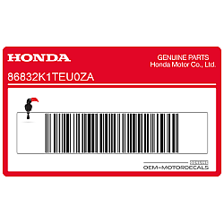 Naklejka osłony bocznej, lewa strona