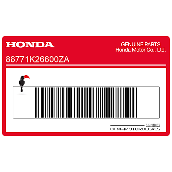 Adesivo emblema MSX sul codone