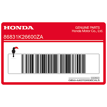 Adesivo PGM-FI su carena laterale