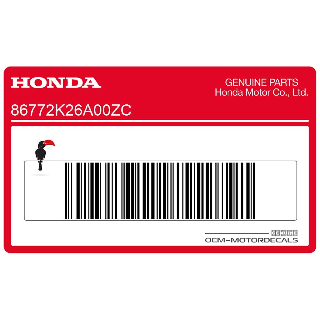 Honda-86772K26A00ZC