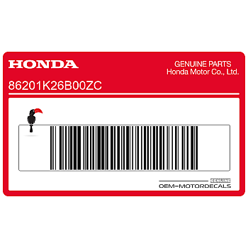 Emblemat skrzydło na przednią owiewkę, prawa strona