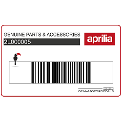 Windscreen Aprilia sticker