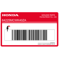 HONDA Lower side fairing HONDA decal, right side 64225-MCW-K40ZA