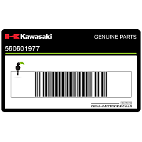 KAWASAKI Décalcomanie de carénage inférieur, côté gauche 56060-1977