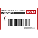 Aprilia logo sticker frontkuip
