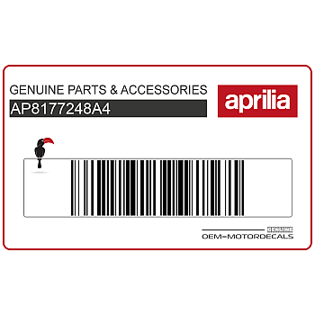 Emblemat Double Wave na dolną owiewkę