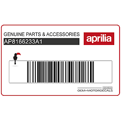Aprilia Logo-Tankaufkleber