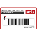Aprilia logo sticker voorkuip
