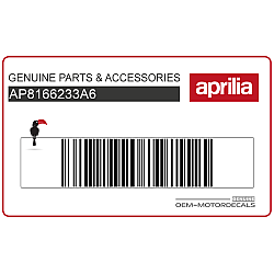 Aprilia Logo-Aufkleber Frontverkleidung