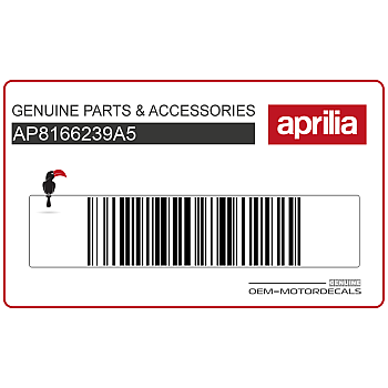 Caponord Schriftzug-Aufkleber Seitenverkleidung