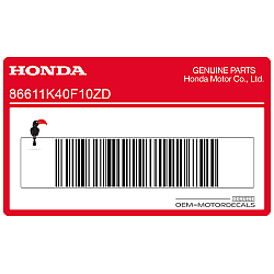 ABS-Aufkleber, Seitenverkleidung