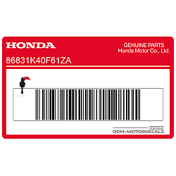 Forza Emblem für Seitenverkleidung