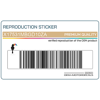 Pegatina tanque, lado derecho