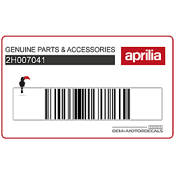 Adhesivo carenado inferior, lado izquierdo