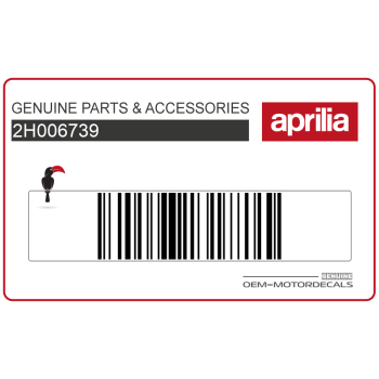 Naklejka górna przedniego błotnika