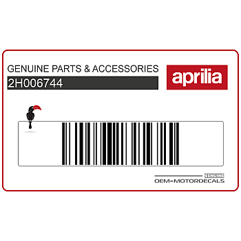 Brandstoftank achter bovensticker