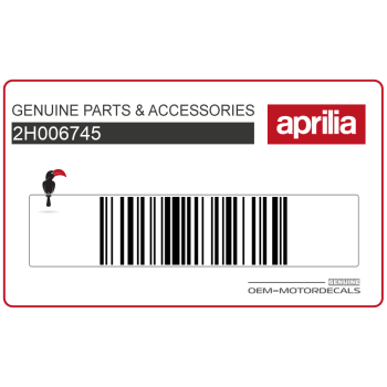 Naklejka górna owiewki bocznej