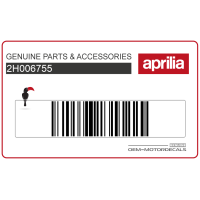 APRILIA Front wheel rear rim decal 2H006755