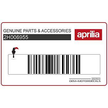 Naklejka błotnika przedniego