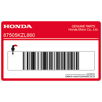 Naklejka informacyjna dotycząca opon