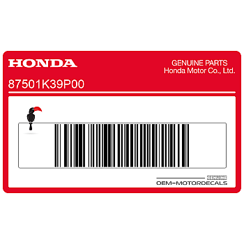 Naklejka tablicy rejestracyjnej