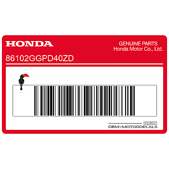 Frontverkleidung Honda Emblem