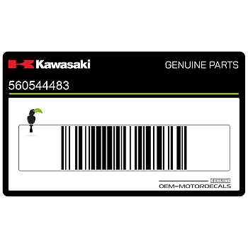 Windscherm Kawasaki embleem