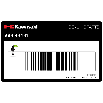 Emblème Kawasaki pare-brise