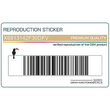 Rahmenabdeckungsaufkleber